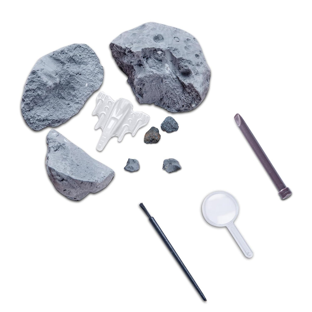 Dig & Discover Excavation of Moon, Mars and Shark with Glow-in-Dark Surprise Fun & Education Toys for Kids | Space-Themed Activity Toy Kit Set for Boys and Girls. Box Kits Combo 1