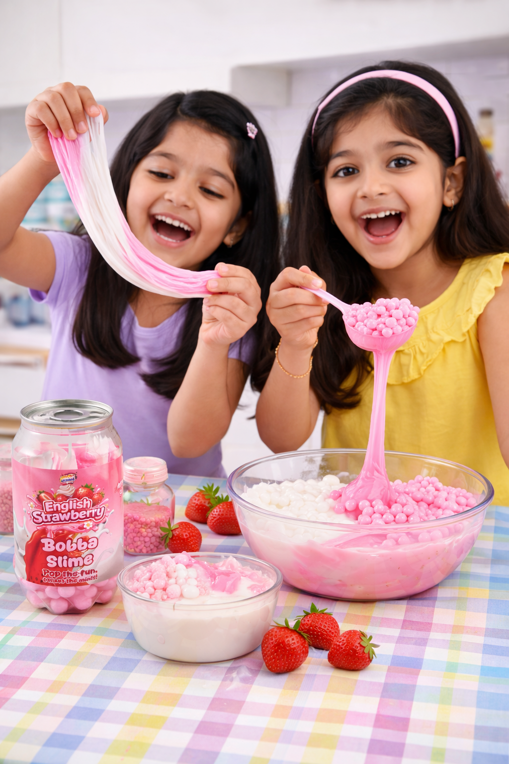 Whacky Wonders Lemon Soda Slime for Kids | Squishy Stretchy with Soda Beads & Collectible Mystery Mini Figures | Surprise Slime Can Toy | Stress Relief Sensory Play | Ages 6+ (1 Can)